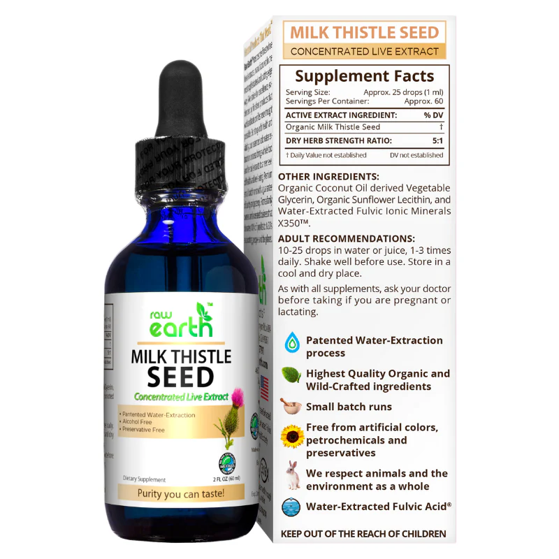 Milk Thistle Seed Extract 2oz - Image 3